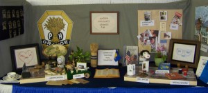 This exhibit at Cheshire Fair won a blue ribbon!