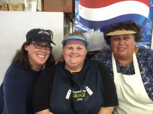 Becky, Kim, and Sandra