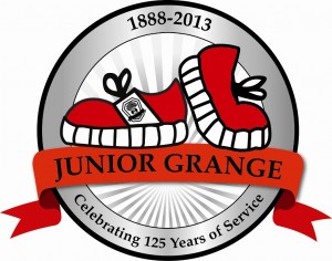 Jr grange 125 year logo