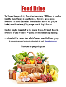 Food Drive