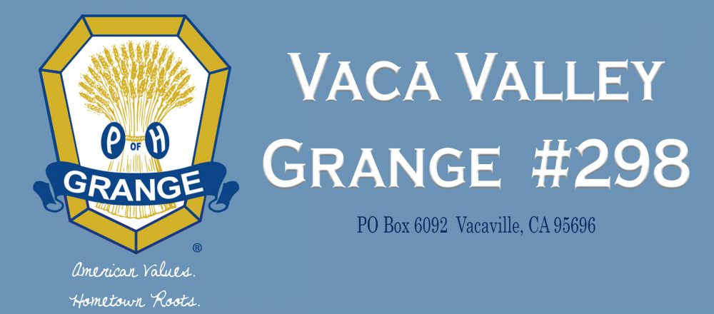 Vaca Valley Grange 298